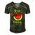 One In A Melon Daddy Watermelon Funny Family Matching Men Men's Short Sleeve V-neck 3D Print Retro Tshirt Forest