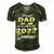 Proud Dad Of Class Of 2022 Senior Graduate Dad Men's Short Sleeve V-neck 3D Print Retro Tshirt Forest