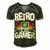 Retro Gaming Video Gamer Gaming Men's Short Sleeve V-neck 3D Print Retro Tshirt Forest