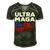 Ultra Maga Proud American Distressed Flag Patriotic Gift Men's Short Sleeve V-neck 3D Print Retro Tshirt Forest