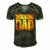 Walking Dad Fathers Day Best Grandfather Men Fun Gift Men's Short Sleeve V-neck 3D Print Retro Tshirt Forest