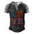 4Th Of July Decor Patriotic Love Chow Chow Dog American Flag Men's Henley Raglan T-Shirt Black Grey