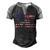 4Th Of July Fathers Day Dad Awesome Like My Son Parents Day Men's Henley Shirt Raglan Sleeve 3D Print T-shirt Black Grey