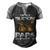 Best Buckin Papa Ever Deer Hunting Bucking Father Men's Henley Shirt Raglan Sleeve 3D Print T-shirt Black Grey