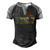 Best Frenchie Dad Ever Frenchie Papa French Bulldog Owner Men's Henley Shirt Raglan Sleeve 3D Print T-shirt Black Grey