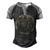 Best Poppy Ever Grandfather Dad Father Day Men's Henley Shirt Raglan Sleeve 3D Print T-shirt Black Grey