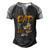 Dad Of The Bee Day Girl Hive Party Matching Birthday Men's Henley Raglan T-Shirt Black Grey