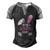 Easter Im Daddy Bunny For Dads Family Group Men's Henley Raglan T-Shirt Black Grey