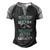 Father Grandpa Father Son And Daughter 87 Family Dad Men's Henley Shirt Raglan Sleeve 3D Print T-shirt Black Grey