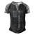 Fathers Day Best Dad Ever With Us V2 Men's Henley Shirt Raglan Sleeve 3D Print T-shirt Black Grey