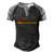 Free Ish Since 1865 With Pan African Flag For Juneteenth Men's Henley Raglan T-Shirt Black Grey