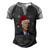 Funny Anti Joe Biden Happy 4Th Of July Merry Christmas Men's Henley Shirt Raglan Sleeve 3D Print T-shirt Black Grey