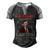 Funny Joe Biden Happy Easter Ugly Christmas Men's Henley Shirt Raglan Sleeve 3D Print T-shirt Black Grey
