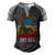 Girls Love The Dad Bod Men's Henley Shirt Raglan Sleeve 3D Print T-shirt Black Grey