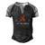 The Grill Father Bbq Fathers Day Men's Henley Raglan T-Shirt Black Grey