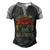 Leveling Up To Daddy Of Twins Expecting Dad Video Gamer Men's Henley Shirt Raglan Sleeve 3D Print T-shirt Black Grey