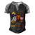 Lover Halloween Merry Christmas Happy 14 Shirt Men's Henley Shirt Raglan Sleeve 3D Print T-shirt Black Grey