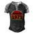 March 1971 50 Years Old Retro Vintage 50Th Birthday V2 Men's Henley Shirt Raglan Sleeve 3D Print T-shirt Black Grey