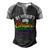 Mens 1 Worlds Gayest Dad Funny Fathers Day Lgbt Pride Rainbow 14 Shirt Men's Henley Shirt Raglan Sleeve 3D Print T-shirt Black Grey