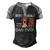 Mens Best Beagle Dad Ever American Flag Fathers Day 4Th Of July Men's Henley Shirt Raglan Sleeve 3D Print T-shirt Black Grey