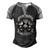 Motorcycle Saying Driver Beard 479 Shirt Men's Henley Shirt Raglan Sleeve 3D Print T-shirt Black Grey