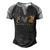 Peace Love Corgi Funny Corgi Dog Lover Pumpkin Fall Season V2 Men's Henley Shirt Raglan Sleeve 3D Print T-shirt Black Grey