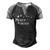 Peace Love Dogs Animal Lover Pets Lover Men's Henley Shirt Raglan Sleeve 3D Print T-shirt Black Grey