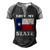 Texas State Flag Saying For A Pride Texan Loving Texas Men's Henley Raglan T-Shirt Black Grey