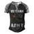 Veteran Veterans Day Us Army Veteran 8 Navy Soldier Army Military Men's Henley Shirt Raglan Sleeve 3D Print T-shirt Black Grey
