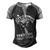 Viktor Tsoi - Peremen Trebuyut Nashi Serdtsa Men's Henley Shirt Raglan Sleeve 3D Print T-shirt Black Grey