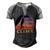 Vintage Retro Rock Climber 174 Shirt Men's Henley Shirt Raglan Sleeve 3D Print T-shirt Black Grey