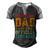 Vintage Thirteen Retro Proud Dad Of An 544 Shirt Men's Henley Shirt Raglan Sleeve 3D Print T-shirt Black Grey