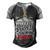 Weekend Forcast Wine Lover Outdoor 26 Shirt Men's Henley Shirt Raglan Sleeve 3D Print T-shirt Black Grey