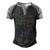 Womens Camp Hair Dont Care Camping Camper Awesome Gift T Shirt Men's Henley Shirt Raglan Sleeve 3D Print T-shirt Black Grey