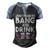 4Th Of July Drinking And Fireworks Just Here To Bang & Drink Men's Henley Shirt Raglan Sleeve 3D Print T-shirt Black Blue