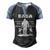 Baba Grandpa Gift Baba Best Friend Best Partner In Crime Men's Henley Shirt Raglan Sleeve 3D Print T-shirt Black Blue