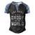 Mens The Best Daddy In The World Father Dad Fathers Day Men's Henley Raglan T-Shirt Black Blue