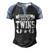 Dad Of Twins Proud Father Of Twins Classic Overachiver Men's Henley Shirt Raglan Sleeve 3D Print T-shirt Black Blue