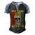 Ewings Sarcoma Warrior Skull Women Vintage Yellow Ribbon Ewings Sarcoma Ewings Sarcoma Awareness Men's Henley Shirt Raglan Sleeve 3D Print T-shirt Black Blue