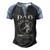 Father Grandpa Dadthe Bowhunting Legend S73 Family Dad Men's Henley Shirt Raglan Sleeve 3D Print T-shirt Black Blue
