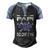 Fathers Day If Papi Cant Fix It No One Can Men's Henley Raglan T-Shirt Black Blue