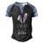 Funny Cute Pastel Purple Bunny Im All Ears Rabbit Happy Easter Day Gift For Girls Women Mom Mommy Family Birthday Holiday Christmas Men's Henley Shirt Raglan Sleeve 3D Print T-shirt Black Blue