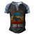 Girls Love The Dad Bod Men's Henley Shirt Raglan Sleeve 3D Print T-shirt Black Blue