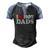 Womens I Love Hot Dads I Heart Hot Dads Love Hot Dads V-Neck Men's Henley Raglan T-Shirt Black Blue