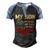 My Son Is Soldier Proud Military Dad 710 Shirt Men's Henley Shirt Raglan Sleeve 3D Print T-shirt Black Blue