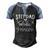 Stepdad Of The Birthday Princess Matching Family Men's Henley Shirt Raglan Sleeve 3D Print T-shirt Black Blue