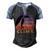 Vintage Retro Rock Climber 174 Shirt Men's Henley Shirt Raglan Sleeve 3D Print T-shirt Black Blue