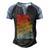 Vintage Retro Rock Climber 180 Shirt Men's Henley Shirt Raglan Sleeve 3D Print T-shirt Black Blue