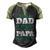 Being A Dadis An Honor Being A Papa Papa T-Shirt Fathers Day Gift Men's Henley Shirt Raglan Sleeve 3D Print T-shirt Black Forest
