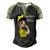 Ewings Sarcoma Warrior Strong Women Yellow Women Ewings Sarcoma Ewings Sarcoma Awareness Men's Henley Shirt Raglan Sleeve 3D Print T-shirt Black Forest